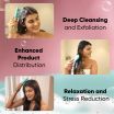 ThumbnailView 4 : Vega Scalp Massager Shampoo Brush - SSB-02 | Vega