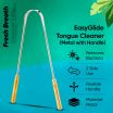 ThumbnailView 1 : EasyGlide Tongue Cleaner (Metal with Handle) - TCM-01 | Vega