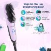 ThumbnailView 1 : Vega Go Mini Hair Straightener Brush - VHSB-05 | Vega