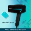 ThumbnailView 4 : U-Style 1600 Hair Dryer-VHDH-24 | Vega