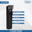 ThumbnailView 5 : X3 Beard Trimmer-VHTH-24 | Vega