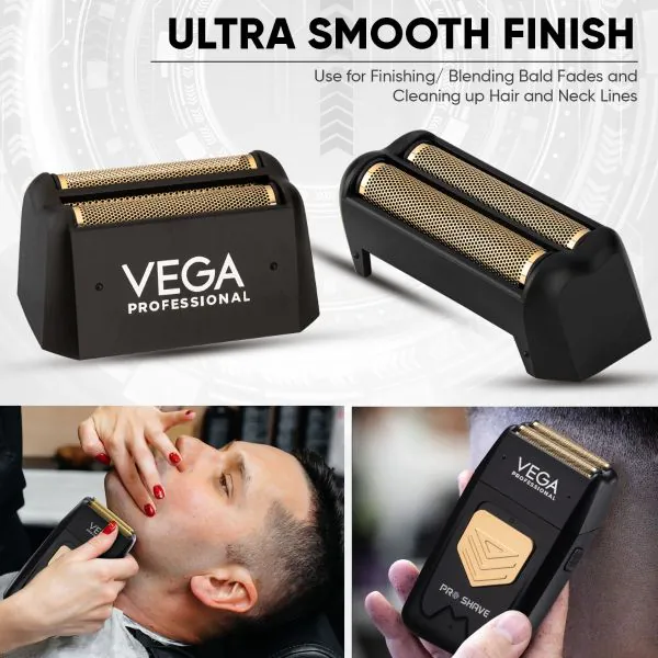Vega Pro Shave Foil Shaver – Ultra Close & Smooth Shave