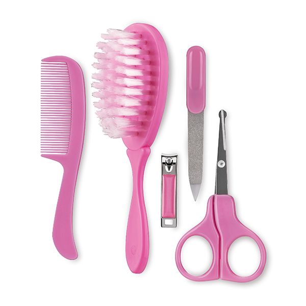 Vega Baby & Mom 5 in 1 Grooming Kit - Pink - VBGA3-02