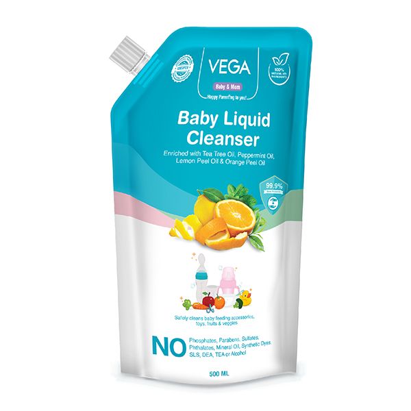 Vega Baby & Mom Liquid Cleanser 500ml (Refill) - VBCS3-05