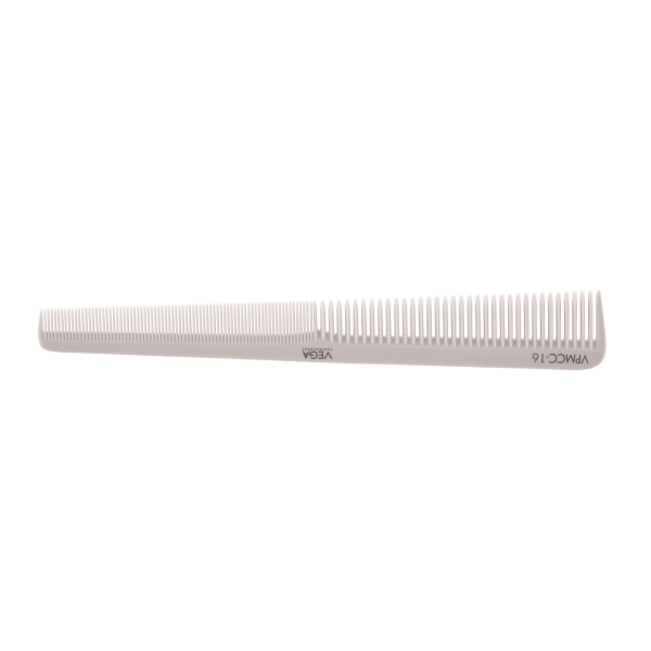 Carbon Barber Comb-White Line - VPMCC-16