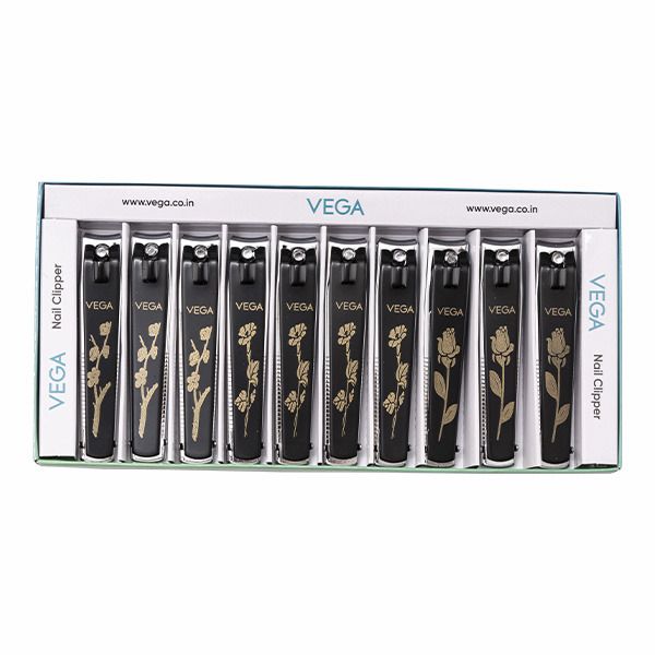 Nail Clipper Box (Large) Black (Pack of 10) - LNCB-03