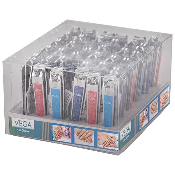 Nail Clipper Box (Large) Glitter - LNCB-02N Nail Clipper Box (Large) Glitter