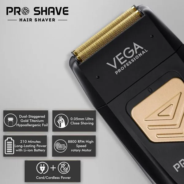 Buy Pro Shave Foil Shaver Online | Vega Professional