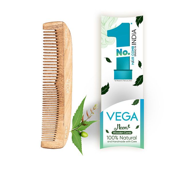Vega Neem Wooden Comb