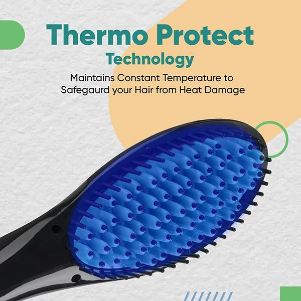 X-Glam Straightening Brush – Frizz-Free, Sleek Hair in Minutes | Vega