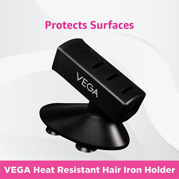 Hair hotsell iron holder