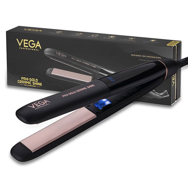 Buy Pro Gold Ceramic Shine Hair Straightener - VPMHS-08 at Best Price Online  | Vega