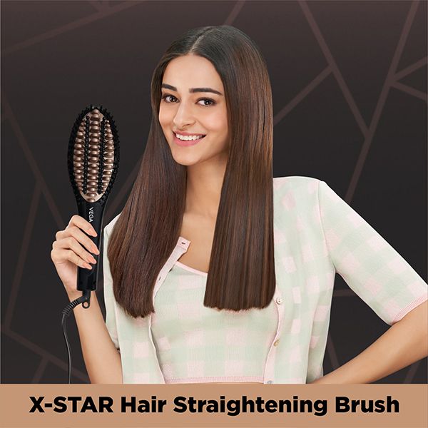 Buy VEGA X-Star Hair Straightening Brush Online - VHSB-03