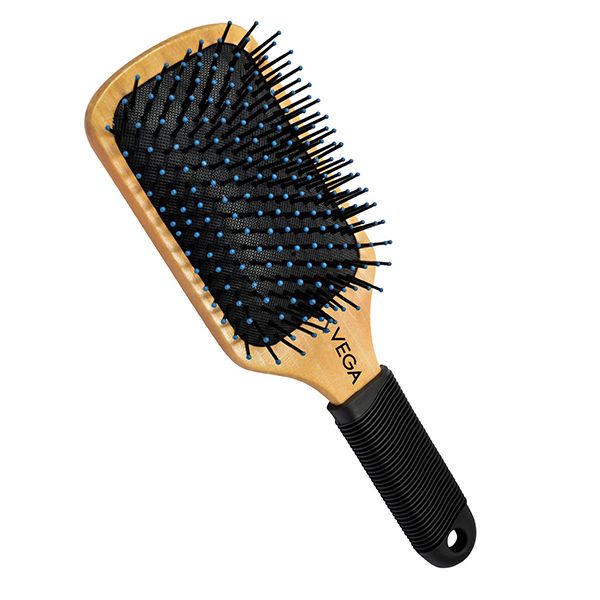 Buy Wooden Paddle Hair Brush Online - E1-PB | VEGA