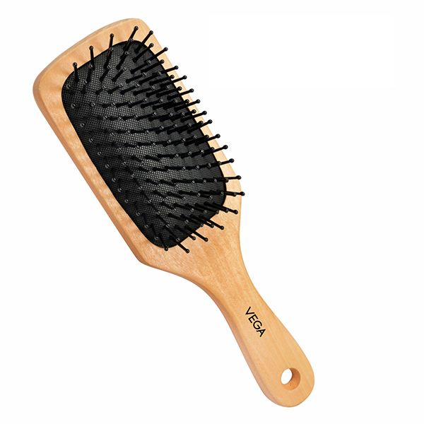 Buy Small Wooden Hair Brush Online - E2-PBS| VEGA
