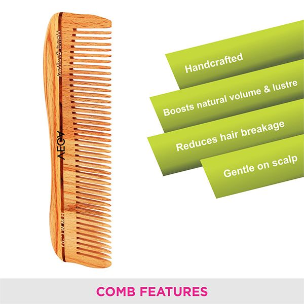Buy Styling Wooden Comb - HMWC-01 at Best Price Online : 14% Off | Vega