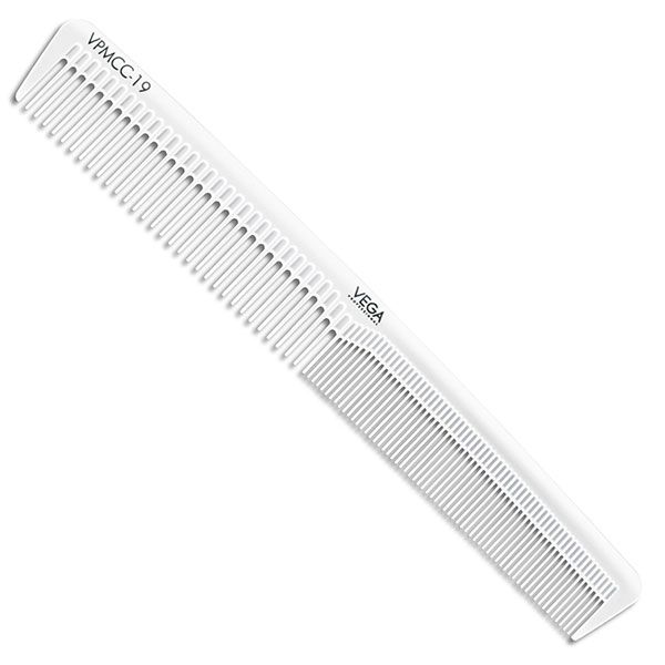 Buy Carbon Cutting Comb - White Line 