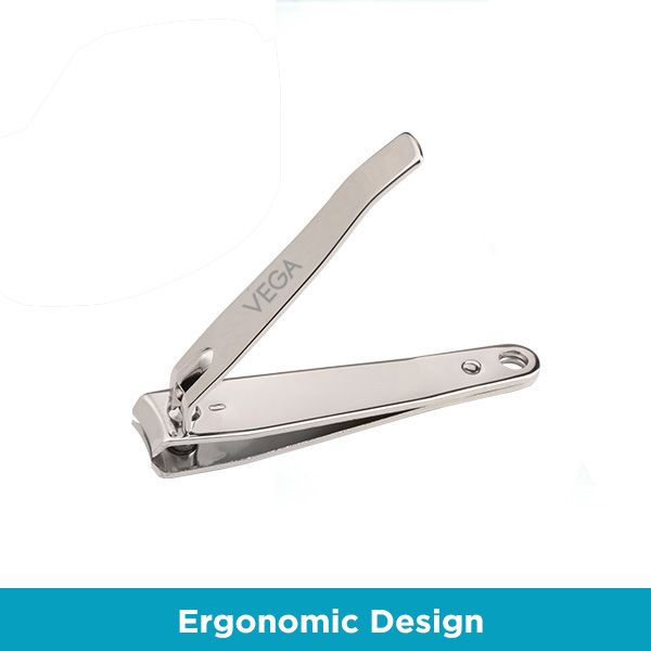 Buy VEGA Small Nail Clipper, Silver (Pack of 2) & VEGA Large Nail Clipper  (Black) (LNC-03) Online at Low Prices in India - Amazon.in