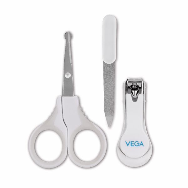 Vega Baby & Mom Nail scissors, clipper & Filer set - VBGA3-07