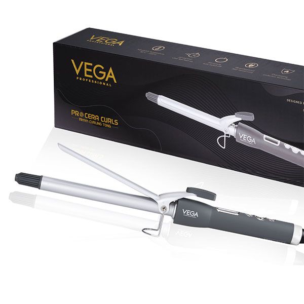 Buy Pro Cera Curls 19mm Barrel Hair Curler - VPMCT-02 at Best Price Online  : 100% Off | Vega