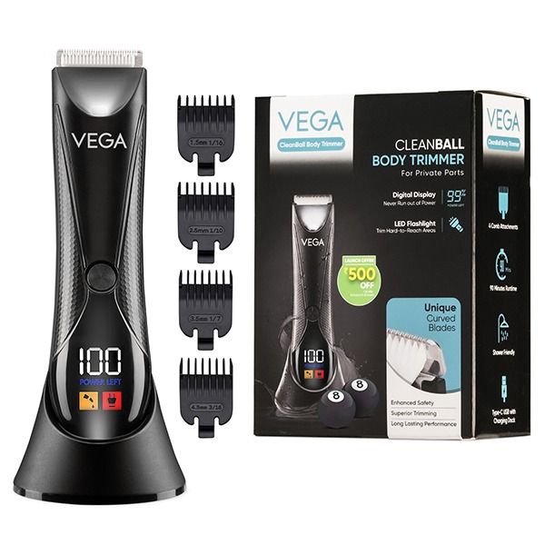 CleanBall Body Trimmer - VHTH-33 Vega Ball trimmer for Men-25-04-2025