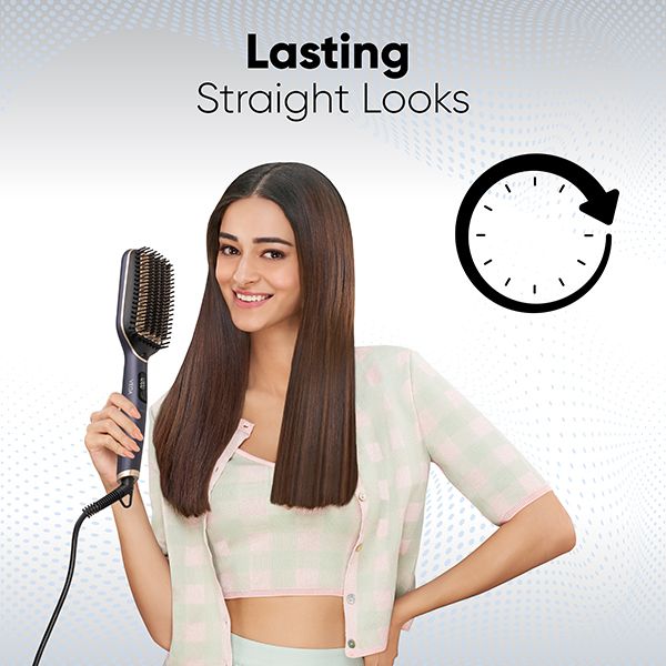 Krea hair on sale straightener brush online