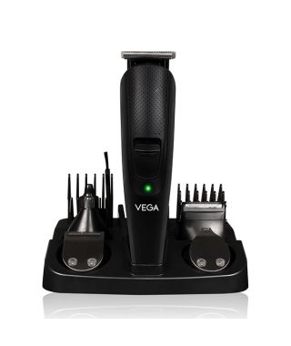 VEGA 10-in-1 Multi-Grooming Set with Beard/Hair Trimmer, Nose Trimmer & Body Groomer And Shaver, (VHTH-23)