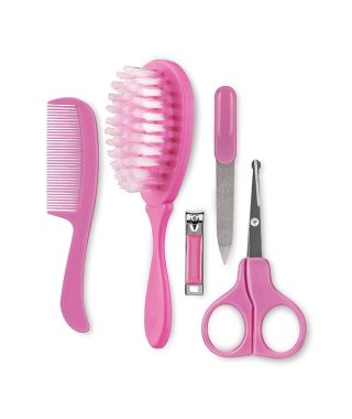 Vega Baby & Mom 5 in 1 Grooming Kit - Pink - VBGA3-02