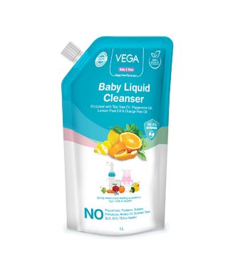 Vega Baby & Mom Liquid Cleanser 1L (Refill) - VBCS3-06 Vega Baby & Mom Liquid Cleanser 1L (Refill) - VBCS3-06