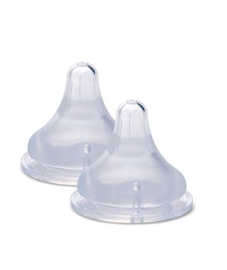 Vega Baby & Mom Nipple Pack of 2 Wide Neck - Medium - VBSN4-05
