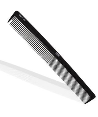 Carbon Cutting Comb -Black Line 7.25" - VPVCC-04