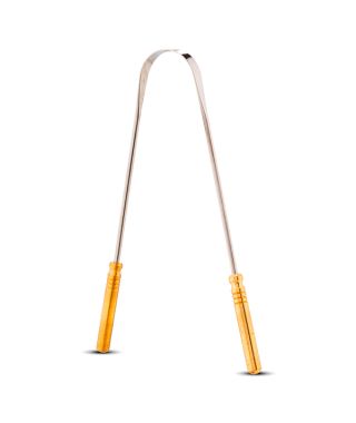 EasyGlide Tongue Cleaner (Metal with Handle) - TCM-01