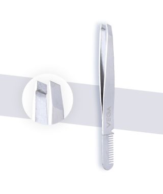 2 in 1 Brow Groomer and Tweezer