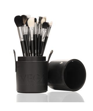 Vega Professional Makeup Brush Set of 19 - VPPMB-44 Vega Professional Makeup Brush Set of 19 - VPPMB-44