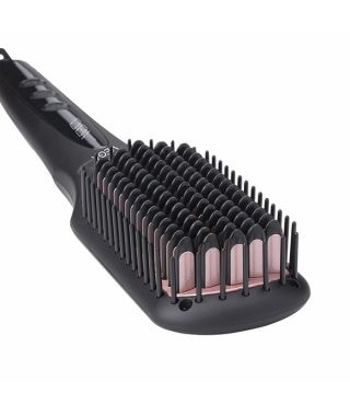 VEGA Black-Shine Hair Straightening Brush-VHSB-04