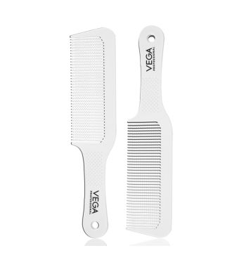Vega Professional Clipper Comb (White) - VPPCC-01