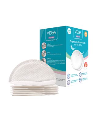 Vega Baby & Mom Breast Pad 48 pcs (48+2 free) - VBBF3-06