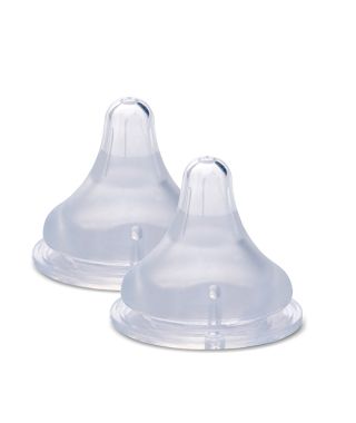 Vega Baby & Mom Nipple Pack of 2 Wide Neck - Small - VBSN4-04