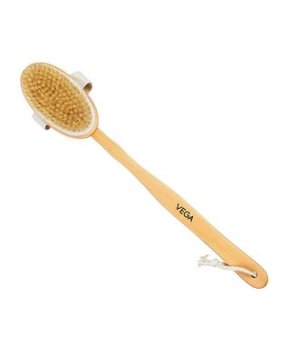 Natural Bristle Bath Brush - NBA-1/3