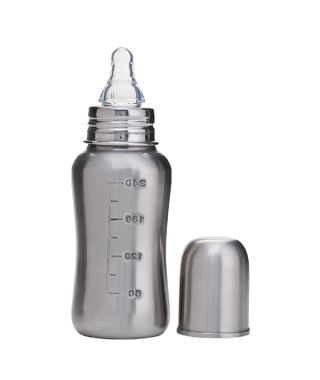 Vega Baby & Mom Steel Feeding Bottle 240ml Regular Neck - VBFB4-06