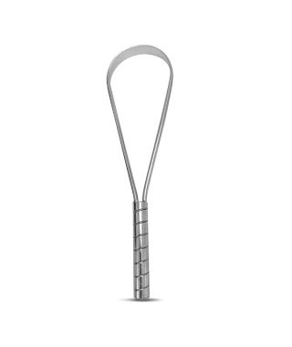 EasyGlide Tongue Cleaner Loop Stainless Steel - TCS-01