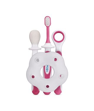 Vega Baby & Mom Dental kit - Pink - VBOC3-01