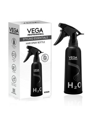 VEGA PROFESSIONAL HAIR SPRAY BOTTLE BLACK - 350 ML - VPHSB-04