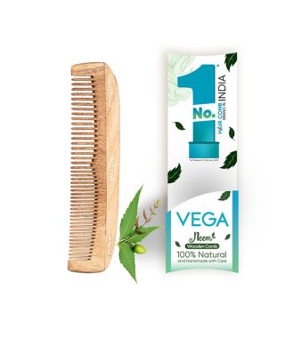Vega Neem Wooden Comb