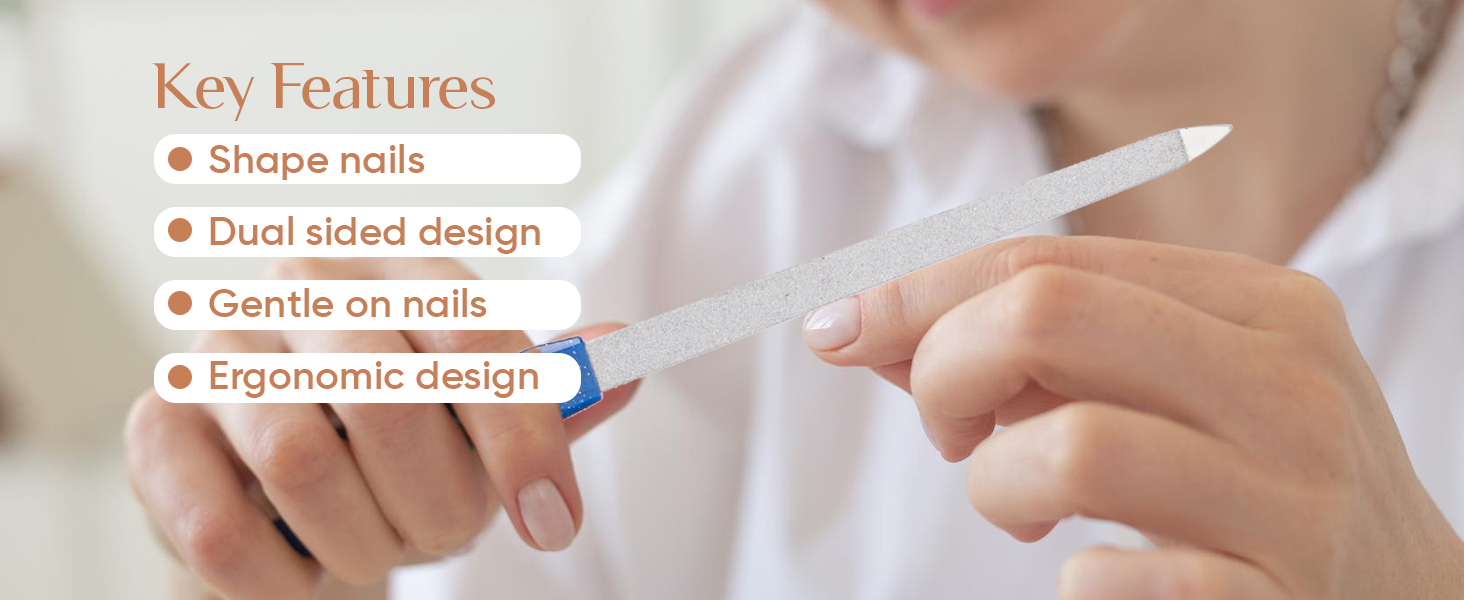 APLUS - Nail File Large - NF8-BL