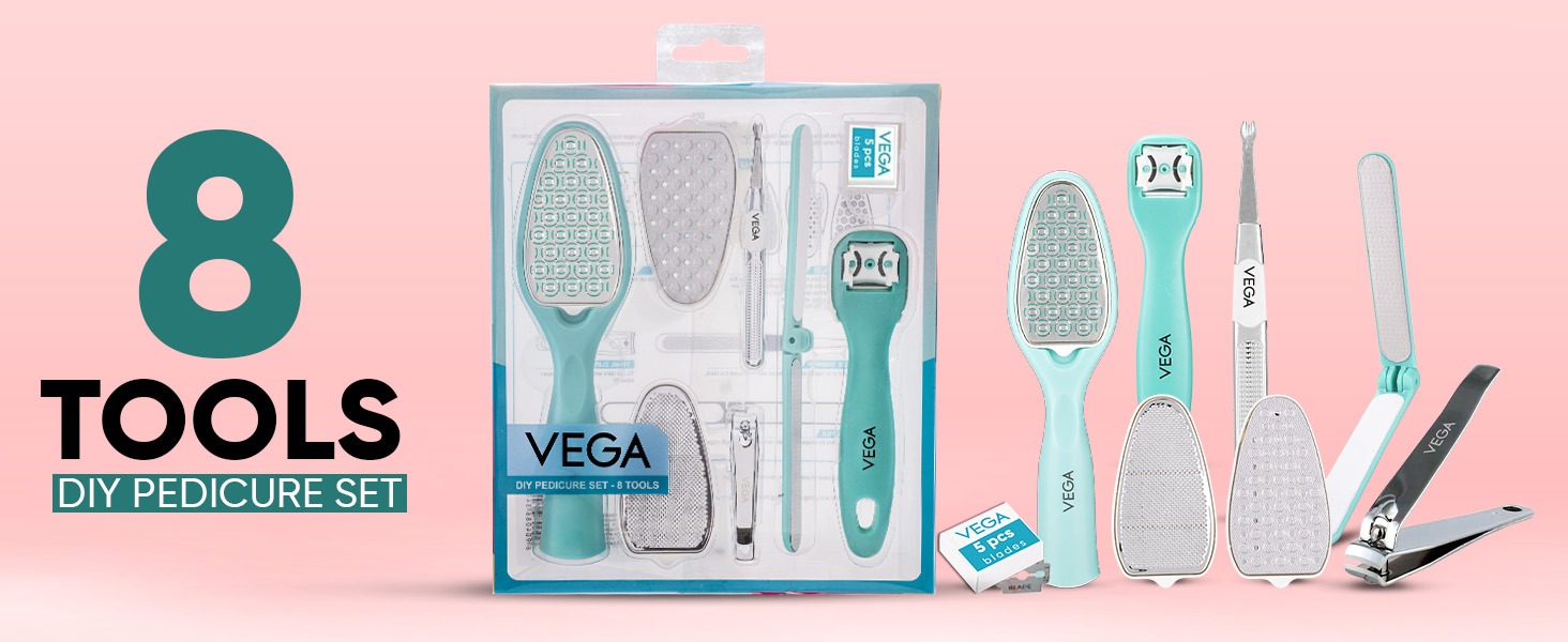 APLUS - DIY Pedicure Set - 8 Tools - PDS-08