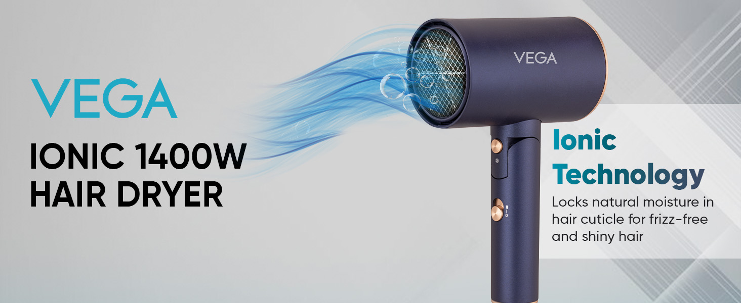APLUS - VEGA Ionic 1200-1400 Watts Hair Dryer - VHDH-35