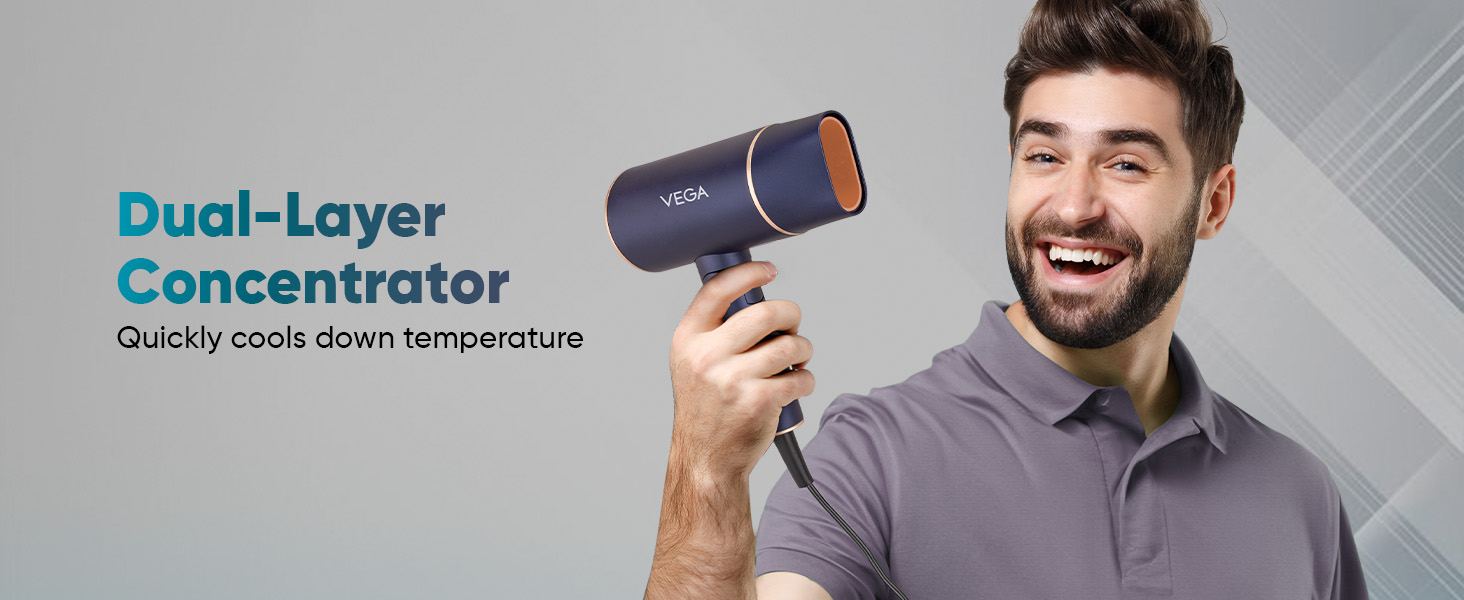 APLUS - VEGA Ionic 1200-1400 Watts Hair Dryer - VHDH-35