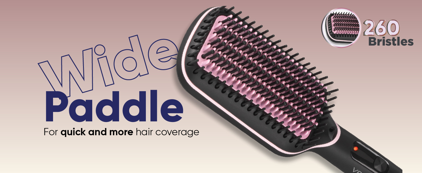 APLUS - LitStyle L2 Hair Straightener Brush - VHSB-07