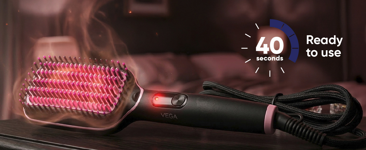 APLUS - LitStyle L2 Hair Straightener Brush - VHSB-07